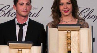 Pedro Almodóvar y Paz Vega acuden a la entrega de los Premios Chopard 2014 a Adèle Exarchopoulos y Logan Lerman