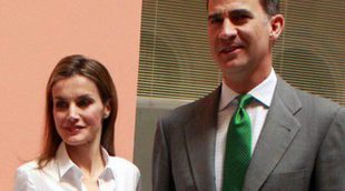 Los Príncipes Felipe y Letizia vuelven a compartir acto oficial tras el anuncio de que serán Reyes