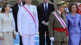 Los Reyes de España y los Príncipes de Asturias, reunidos por primera vez después de la abdicación de Don Juan Carlos