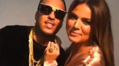 Khloe Kardashian y French Montana, besos y bailes en el backstage de los Premios MTV Africa Music Awards