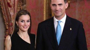 Los Príncipes Felipe y Letizia reciben a los Patronatos de la Fundación Príncipe de Asturias antes de ser Reyes