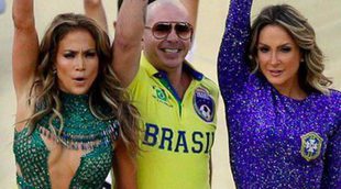 Jennifer Lopez, Pitbull y Claudia Leitte abren el Mundial 2014 con un descafeinado 'We are one'