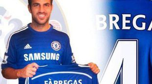 Cesc Fàbregas confirma su fichaje con el Chelsea y su traslado a Londres con Daniella Semaan y Lia