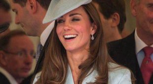 El Príncipe Guillermo y Kate Middleton acompañan a la Familia Real Británica en el desfile de la Orden de la Jarretera