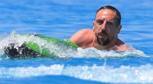 Franck Ribéry disfruta de unos días de vacaciones en Ibiza con amigos