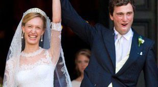 El Príncipe Amadeo de Bélgica se casa con Elisabetta Maria Rosboch von Wolkenstein en Roma