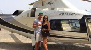 Irina Shayk y Cristiano Ronaldo, vacaciones surcando el cielo