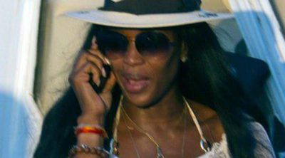 Naomi Campbell disfruta de sus vacaciones bajo el sol de Ibiza