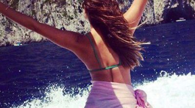 Lea Michele presume de cuerpo durante sus vacaciones en Italia