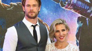 Elsa Pataky y Chris Hemsworth pasan una noche con los 'Guardianes de la Galaxia'