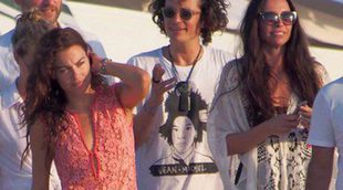 Orlando Bloom se divierte en Ibiza junto a Erica Packer y unos amigos ajeno a los escándalos