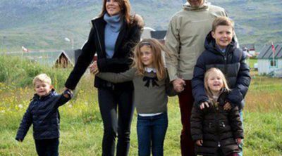 Los hijos de Federico y Mary de Dinamarca ejercen de Príncipes junto a sus padres en Groenlandia