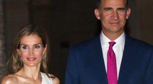 Los Reyes Felipe y Letizia abren La Almudaina a la sociedad balear en su primera recepción como Reyes en Mallorca