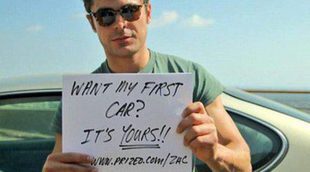 Zac Efron dona una cita y su primer coche para recaudar fondos por una buena causa