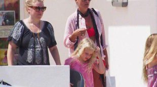 Kate Moss regresa a Formentera para pasar unas vacaciones con su hija y unos amigos