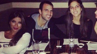 Cesc Fàbregas y Daniella Semaan despiden a Carlota Fàbregas con una cena en familia en Londres