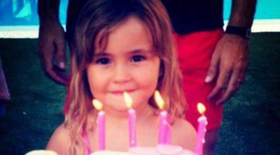 Carolina Cerezuela y Carlos Moyá celebran el cuarto cumpleaños de su hija Carla