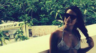 Lea Michele celebra su cumpleaños en las paradisiacas playas de México