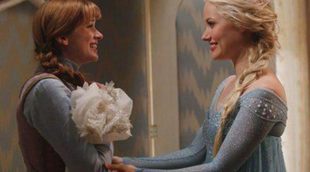 La Princesa Elsa de 'Frozen' deja helados a los protagonistas de 'Once Upon a Time' en la promo de la cuarta temporada