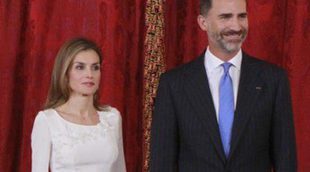 El Rey Felipe VI y la Reina Letizia ejercen por primera vez de anfitriones de un Jefe de Estado