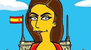 La Reina Letizia se convierte en un personaje de 'Los Simpson' de la mano de Alexsandro Palombo