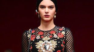 Kendall Jenner ha desfilado en la Semana de la Moda de Milán para Dolce & Gabbana