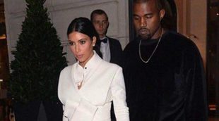 North West acompaña a sus padres Kim Kardashian y Kanye West al front row de París
