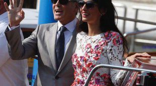 Primeras imágenes de George Clooney y Amal Alamuddin como marido y mujer