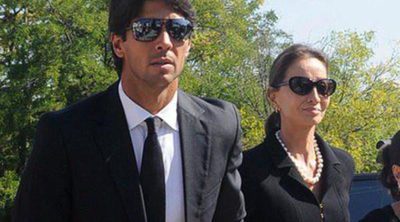 Fernando Verdasco apoya a Isabel Preysler y a Ana Boyer en el funeral de Miguel Boyer