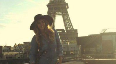 Beyoncé, la paparazzi de Jay Z y Blue Ivy Carter en una visita al Louvre