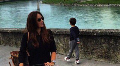La escapada de Nagore Aranburu a Salzburgo en familia