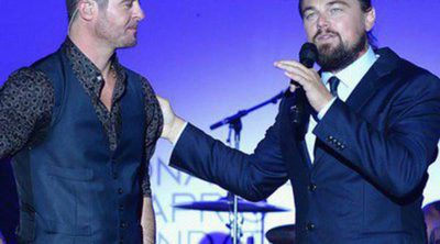 Robin Thicke y Leonardo DiCaprio celebran la 'fiesta del divorcio'