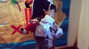 Alba Carrillo organizó una fiesta pirata para celebrar el 3 cumpleaños de su hijo Lucas