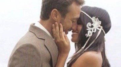 La romántica felicitación de Raquel del Rosario a Pedro Castro por su primer aniversario de boda