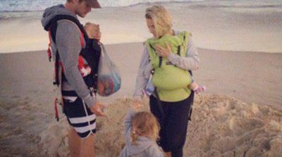 Elsa Pataky y Chris Hemsworth disfrutan de la playa con India Rose y los mellizos Tristan y Sasha
