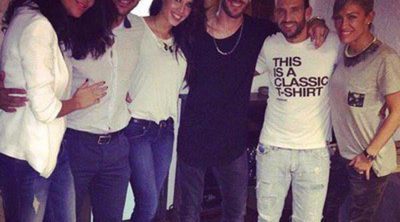 Sergio Ramos, fiesta con Pilar Rubio, René Ramos y Vania Millán para celebrar la victoria en el clásico