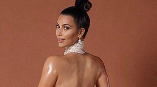 Kim Kardashian posa desnuda presumiendo de culo para la portada de Paper Magazine