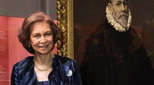 La Reina Sofía vuelve a su Grecia natal para inaugurar una exposición de El Greco en Atenas