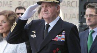 El Rey Juan Carlos regresa a la agenda entre aplausos para inaugurar el monumento a Blas de Lezo