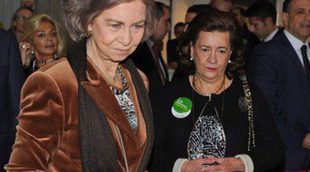 La Reina Sofía 'se va de compras' al Rastrillo 2014 tras entregar el Premio Reina Sofía de Poesía Iberoamericana