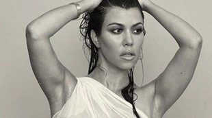 Kourtney Kardashian se desnuda antes de dar a luz a su tercer hijo
