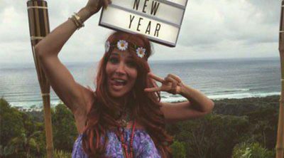 Elsa Pataky recibe el año 2015 con una fiesta hippie junto al mar