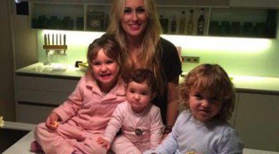 Carolina Cerezuela sopla las velas de su 35 cumpleaños con Carlos Moyá y sus tres hijos