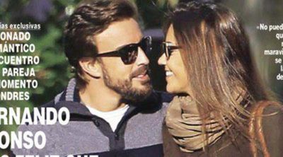 Fernando Alonso y Lara Álvarez pasean su amor por Londres
