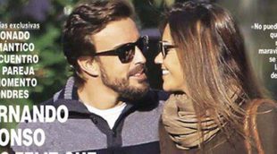 Fernando Alonso y Lara Álvarez pasean su amor por Londres