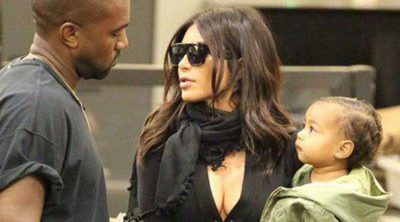 Las travesuras de North West: ha tirado al WC el móvil de su padre Kanye West