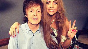 Lady Gaga 'pillada' en el estudio de grabación junto a Paul McCartney: ¿Dueto musical a la vista?