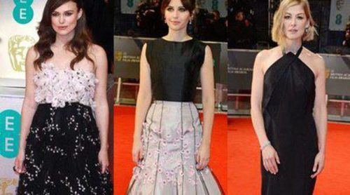Rosamund Pike, Felicity Jones y Keira Knighthley, entre las peor vestidas de los BAFTA 2015