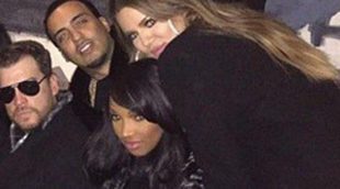 Khloé Kardashian celebró San Valentín con su exnovio French Montana