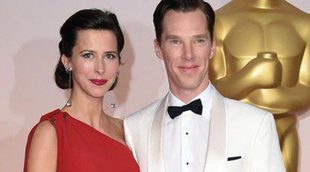 Benedict Cumberbatch y Sophie Hunter se estrenan como marido y mujer en los Oscar 2015